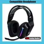 G733 Earpads Yedek Kulak Pedleri Yastıklar Bardaklar Muffs Aksesuarları Logitech G733 Oyun Kulaklığı Parçaları ile Uyumlu. (Siyah Pedler)