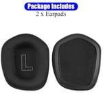 G733 Earpads Yedek Kulak Pedleri Yastıklar Bardaklar Muffs Aksesuarları Logitech G733 Oyun Kulaklığı Parçaları ile Uyumlu. (Siyah Pedler)