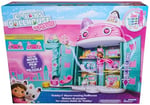 Gabby's Dollhouse: Film – Sinema için oyuncak bebek evi, 60 cm büyüklüğünde, Gabby figürü ve oyuncak bebek evi aksesuarı, 3 yaşından büyük çocuklar için, 1:12