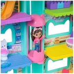 Gabby's Dollhouse: Film – Sinema için oyuncak bebek evi, 60 cm büyüklüğünde, Gabby figürü ve oyuncak bebek evi aksesuarı, 3 yaşından büyük çocuklar için, 1:12