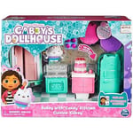 Gabby'S Dollhouse Lüks Oda, Bakey With Cakey, Kuchi ile Mutfak (İngilizce Cakey), 3 Mobilya Parçalı ve Aksesuar Parçalı 2 Sürpriz Kutulu