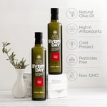 Gaia Oliva Soğuk Sıkım Natürel Sızma Zeytinyağı, Trilye Zeytini, Premium Everyday, 500 ml, Koyu Cam Şişe