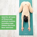 Gaiam Essentials Premium Yoga Mat with Yoga Mat Carrier Sling (72