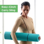Gaiam Essentials Premium Yoga Mat with Yoga Mat Carrier Sling (72