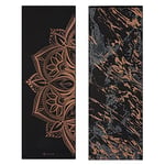 Gaiam Yoga Mat - Premium 6mm Print Reversible Extra Thick Non Slip Exercise & Fitness Mat for All Types of Yoga, Pilates & Floor Workouts (68