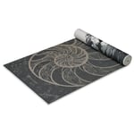 Gaiam Yoga Mat Premium Print Reversible Extra Thick Exercise & Fitness Mat for All Types of Yoga, Pilates & Floor Exercises