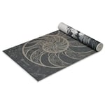 Gaiam Yoga Mat Premium Print Reversible Extra Thick Exercise & Fitness Mat for All Types of Yoga, Pilates & Floor Exercises