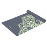 Gaiam Yoga Matı, Her Türlü Yoga, Pilates ve Yer Egzersizleri için, Yüksek Kaliteli, 5 mm, Baskılı, Kalın, Kaymaz, Egzersiz ve Fitness Matı (1,73 m x 61 cm x 5 mm)