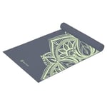 Gaiam Yoga Matı, Her Türlü Yoga, Pilates ve Yer Egzersizleri için, Yüksek Kaliteli, 5 mm, Baskılı, Kalın, Kaymaz, Egzersiz ve Fitness Matı (1,73 m x 61 cm x 5 mm)