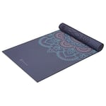 Gaiam Yoga Matı, Premium 6 mm Baskılı Ters Çevrilebilir, Kaymaz Egzersiz ve Fitness Matı, Tüm Yoga, Pilates ve Yer Egzersizleri için (172 cm x 61 cm x 6 mm Kalınlık)
