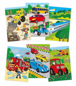 Galt Water Magic Vehicles Suyla Boyama Kitabı (1004933)