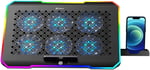 GAMEBOOSTER GB-NS61 Storm 17'' Fan/RGB Kontrollü 2xUSB Portlu Notebook Soğutucu