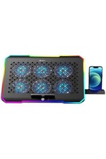 GAMEBOOSTER GB-NS61 Storm 17'' Fan/RGB Kontrollü 2xUSB Portlu Notebook Soğutucu