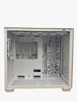 GAMEFORCE LIQUID BEYAZ 7x120mm RGB Fanlı Kumandalı ve Kontrolcülü ATX Oyuncu Bilgisayar Kasası