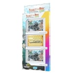 Gamegenic Ticket to Ride Europe Resmi Sanat Kolları | Hepsi Bir Arada 168 Kart Kılıfı Paketi | Kart Oyunu Tutacağı | The Ticket to Ride Europe Masa Oyunu ile Kullanım İçin Tasarlandı | tarafından