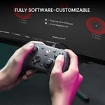 GameSir G7 HE Kablolu Denetleyici, Xbox Series X|S, Xbox One, Windows 10|11, PC, Hall Efekt Çubuklu Video Oyun Kumandası (Siyah) için resmi lisanslı Oyun Kumandası