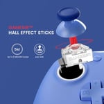 GameSir Xbox Series X|S, Xbox One ve Windows 10/11 için G7 SE kablolu oyun kumandası, Hall efektli Joysticks/Hall Trigger, 3,5 mm ses jakı - mavi