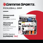 GAMMA Sports Supreme Overgrip, Tenis OG, Pickleball, Beyzbol, Hokey, Avcılık, Padel, Çeşitli Renk ve Paket Boyutu Seçenekleri için Gü - Seçenekler: Supreme Tour Pack 15'li beyaz, 60 adet, Jar of 60...