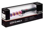 Gammapiù Professioneller Lockenstäbe Bubble Rainbow, Breite und Schmale Wellen, Hitzebeständige Spitze, Lange Bewegungsunschärfe, Reduzierung der Elektrostatik, Styling, Italienischer Stecker