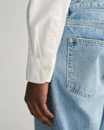GANT Erkek Beyaz Slim Fit Çizgili Gömlek - Bedenler: S, M, L, XXL, 3XL