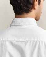 GANT Erkek Beyaz Slim Fit Çizgili Gömlek - Bedenler: S, M, L, XXL, 3XL