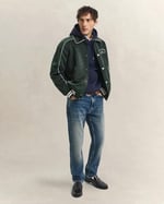 GANT Erkek Lacivert Regular Fit Kapüşonlu Sweatshirt