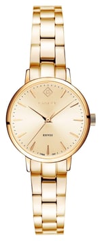 GANT KADIN KOL SAATİ, GOLD ÇELİK KASA, GOLD KORDON, QUARTZ, 28MM, 5 ATM SUYA DAYANIKLI, G126012