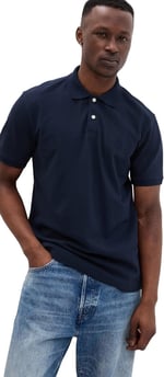 GAP Erkek Logolu Pike Polo