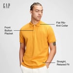 GAP Erkek Streç Pike Polo Gömlek