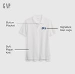 GAP V-frc Ss Logolu Polo Polo Tişört erkek çocuklar