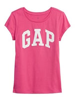 GAP V-hs Ss Value Logolu Tişört Tişört kız çocukları