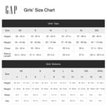 GAP V-hs Ss Value Logolu Tişört Tişört kız çocukları