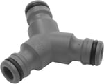 Gardena 2934-20 3 yönlü Y Kaplini, Hortum dalları için, Hortum uzunluğu boyunca bağlantılar, Tek Su Kaynağının Eşzamanlı Kullanımı için 19 mm (3/4 inç) Hortumlara uyarlama