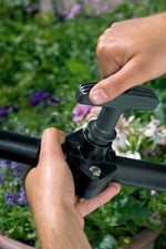 Gardena Delme kelepçesi için fıskiye sistemi kesme aleti, 3/4 inç dişli: Delme kelepçesi için kesme aleti 3/4 inç matkap olmadan kolay boru deliği için kullanılır (02765-20)