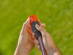 Gardena Profesyonel sistem hortum parçası: Hızlı bağlantılı hortum başlangıcı, yüksek tutuş gücü için sıkıştırma somunu, 19 mm (3/4 inç) hortumlar için uygundur (2817-20)