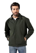 GAREN Erkek Baharlık Softshell Mont Ceket - Konforlu ve Dayanıklı Erkek Modası-MM-21112