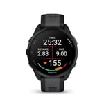 Garmin Forerunner 165, Siyah,Slate Gri