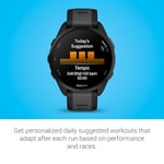 Garmin Forerunner 165, Siyah,Slate Gri