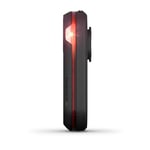 Garmin Varia RTL 515 - 140 m'ye kadar yaklaşan araçları algılamak için radar teknolojili arka ışık, Garmin bisiklet bilgisayarları/saatlerinde veya uygulama aracılığıyla ekran/uyarı, 16 saat pil, 65 l