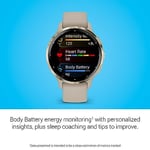 Garmin Venu 3S Soft Gold