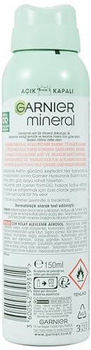 Garnier Mineral Hyaluronik Bakım Sprey Deodorant, 150 ml
