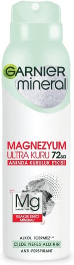 Garnier Mineral Magnezyum Ultra Kuru Sprey Deodorant