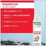 Garnier Mineral Magnezyum Ultra Kuru Sprey Deodorant