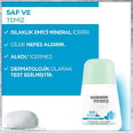 Garnier Mineral Saf&Temiz Arındırıcı Etki Roll-On Deodorant