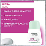 Garnier Mineral Ultra Kuru Kadın Roll-On Deodorant 3600541932623