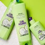 Garnier Saç Bakımı Fructis Üçlü Beslenme Curl Besleyici Saç Kremi, 12 Grip