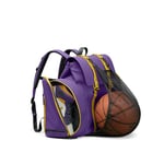Gaston Luga Splash Sneaker Pockets Spor Çantası - Mor
