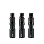 Gator Framework GFW-MIC-QRTOP3PK Hızlı Bağlantılı Mikrofon Adaptörü, 3'lü Paket, 5/8