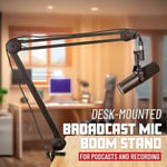 Gator Frameworks GFWMICBCBM2000 | Yayıncı/Podcast/Streaming/Youtuber için Masaüstü Akrobat Boom Kollu Mikrofon Standı - Seçenekler: 2000 Serisi, 1000 Serisi, 3000 Serisi