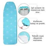 Gazella Yeşil Ütü Bezi ve Sy Mgcl 04 Ütü Altlığı